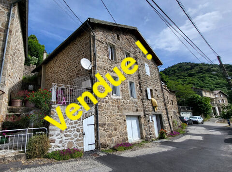   Ardèche (07) A vendre Le Chambon - Appartement T3bis dans maison de Village très propre, garage, plus annexe Maison - 3 pièce(s) - 65 m²