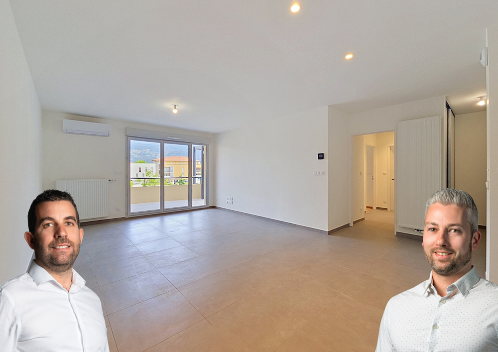 APPARTEMENT A VENDRE - MONTBONNOT 38330 - AGENCE IMMOBILIERE - GRANDE TERRASSE - NEUF - IMMOBILIER - GRESIVAU