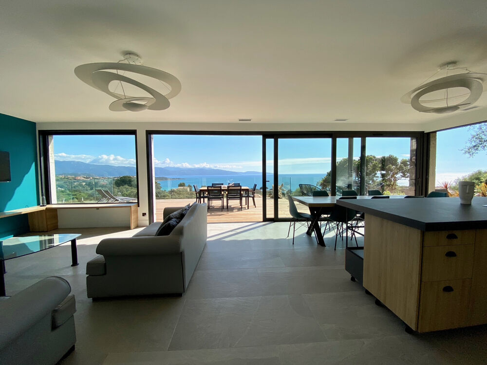   CORSE VILLA CONTEMPORAINE AVEC VUE SUR LE GOLFE DE SAGONE Corse, Sagone (20118)