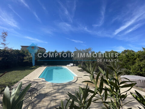 A vendre Gard (30) Nages et Solorgues Villa de 110 m2 et 20 m2 de veranda , 4 chambres, piscine 450000 Nages-et-Solorgues (30114)