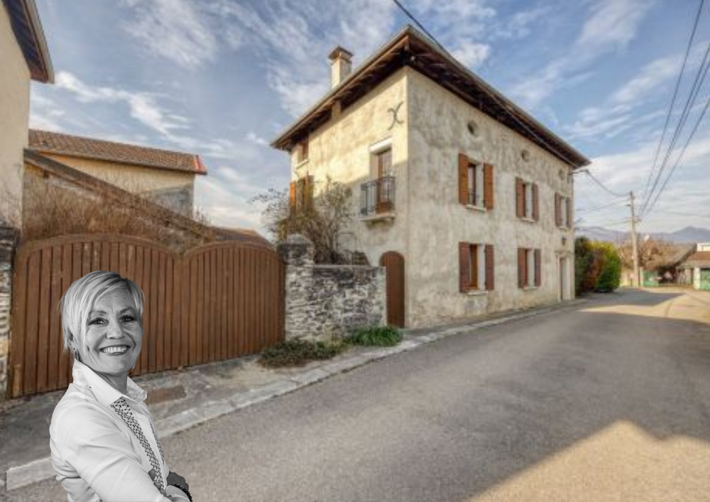 Vente Maison Pontcharra (38)- Villard Benoit - Maison T7 ( 4 Chambres) avec son annexe -229 m2 sur terrain de 602 m2 Pontcharra
