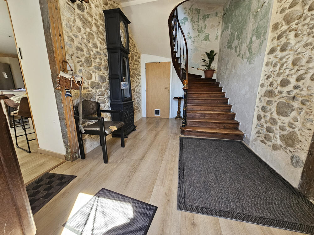 A vendre- Martres de rivière 31210 - Maison corps de ferme rénové T4 de 165 m2 avec dépendances