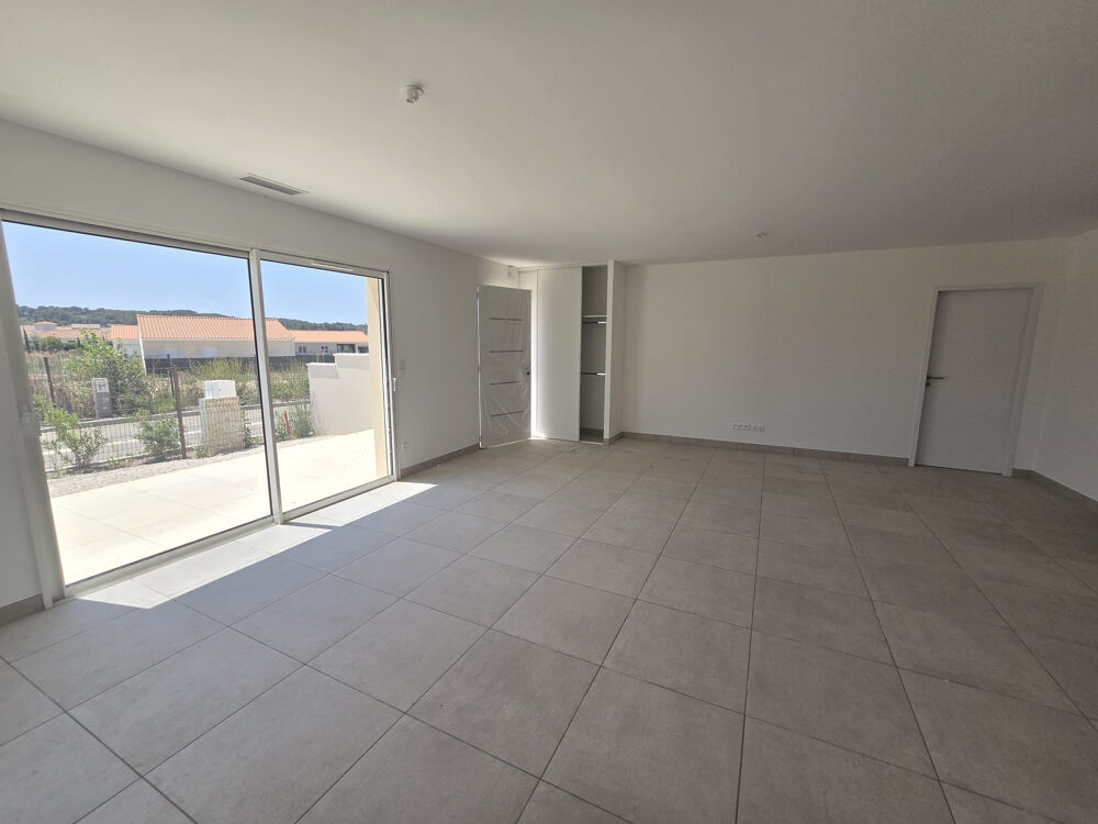 Vente Maison Dpt Hérault 34, A vendre à Nissan lez Enserune 34440, maison neuve plain pied T4 de 88 m2 avec garage Nissan lez enserune