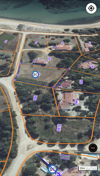  Terrain � vendre 1820 m�