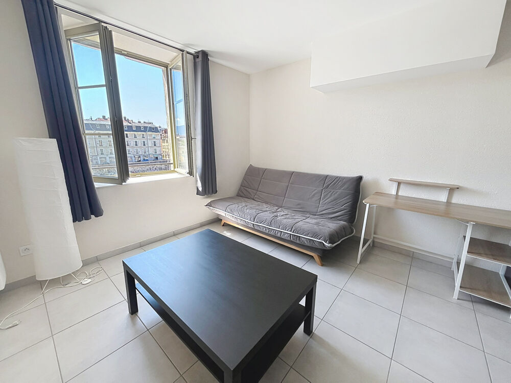 DPT (38) A LOUER - Studio R+3 - 26,67m2 - quai Perrière - GRENOBLE