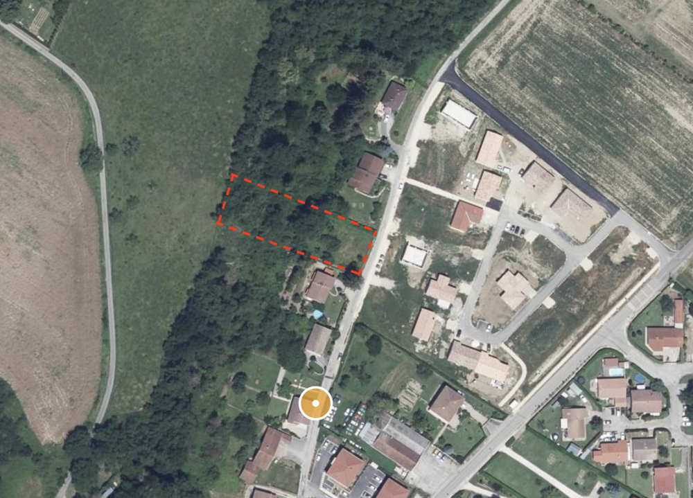 Vente Terrain Terrain à bâtir - 2080m2 Crepol