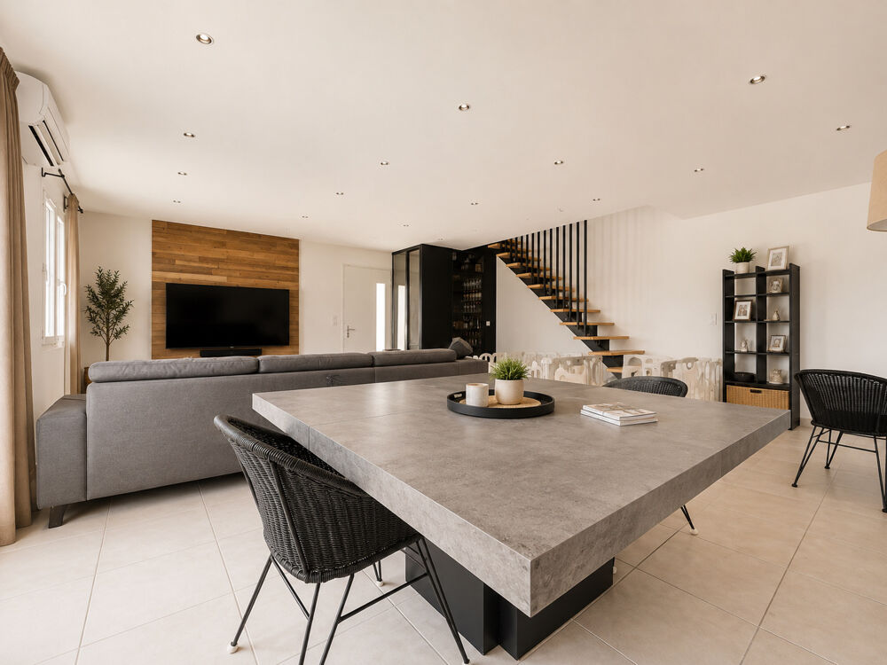 Vente Maison A VENDRE DEPT 30 (GARD) AIMARGUES VILLA 3 CHAMBRES JARDIN GARAGE ET PISCINE Aimargues