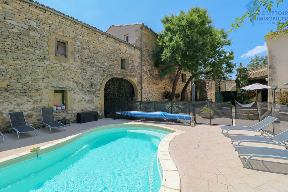 A Vendre GARD (30) - Grande propriété de charme avec piscine en périphérie d'Uzès