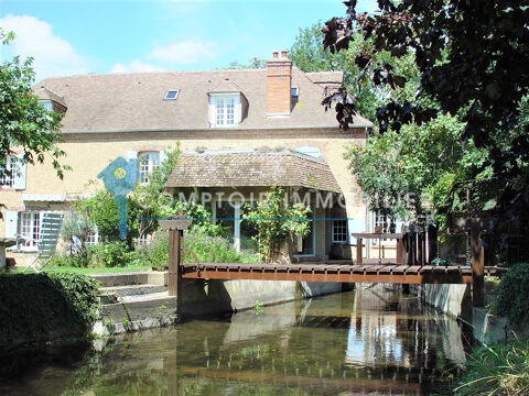 Dpt Eure (27) à vendre Moulin de charme du 17ème siècle sur parc de 35 ha en bordure de rivière 865000 Anet (28260)