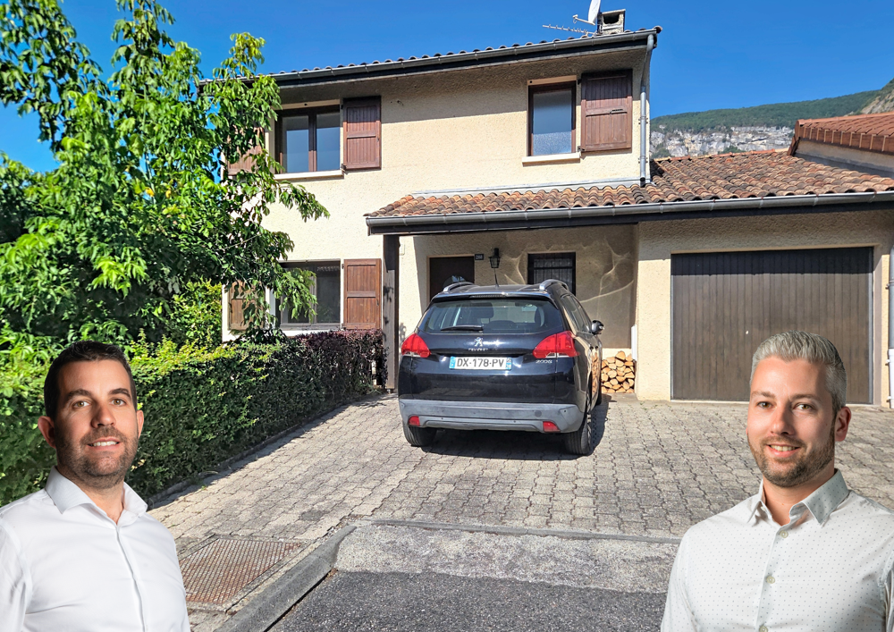 MAISON MITOYENNE A VENDRE - CROLLES 38920 - GRESIVAUDAN - AGENCE IMMOBILIERE - IMMOBILIER 38 -
