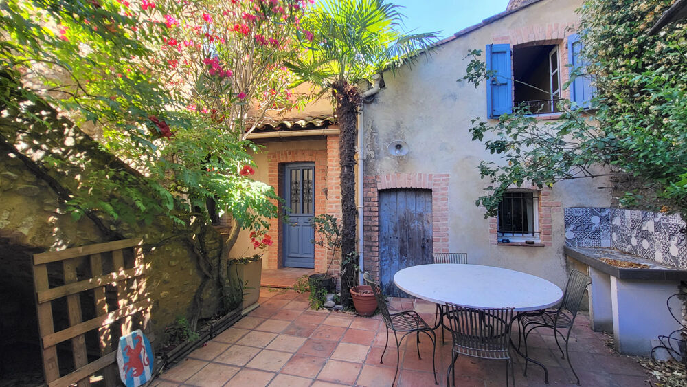 DPT GARD (30), à vendre, SAINT CHRISTOL LES ALES, maison de village type 6 de 132m2 habitables avec cour, terr