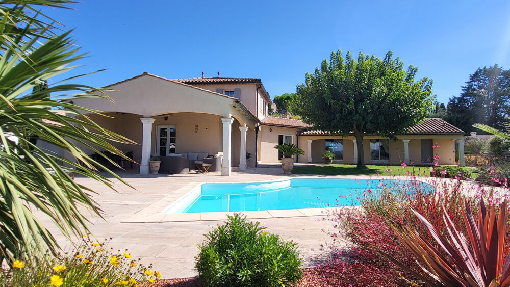 Vente Maison DPT GARD (30), à vendre, UZES proche, maison individuelle type 7, 203m2 habitables, 5 chambres, piscine, garag Uzes