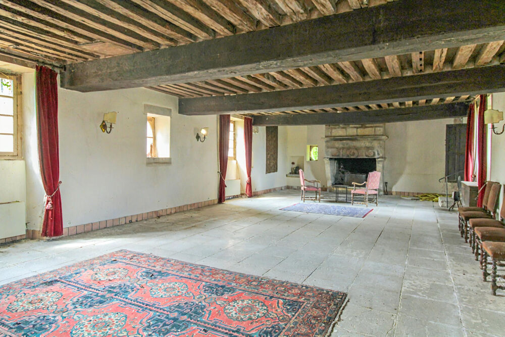 A vendre Dpt Eure (27) proche Pacy sur Eure Château du 17ème siècle au coeur d'un parc de 21,5 ha environ