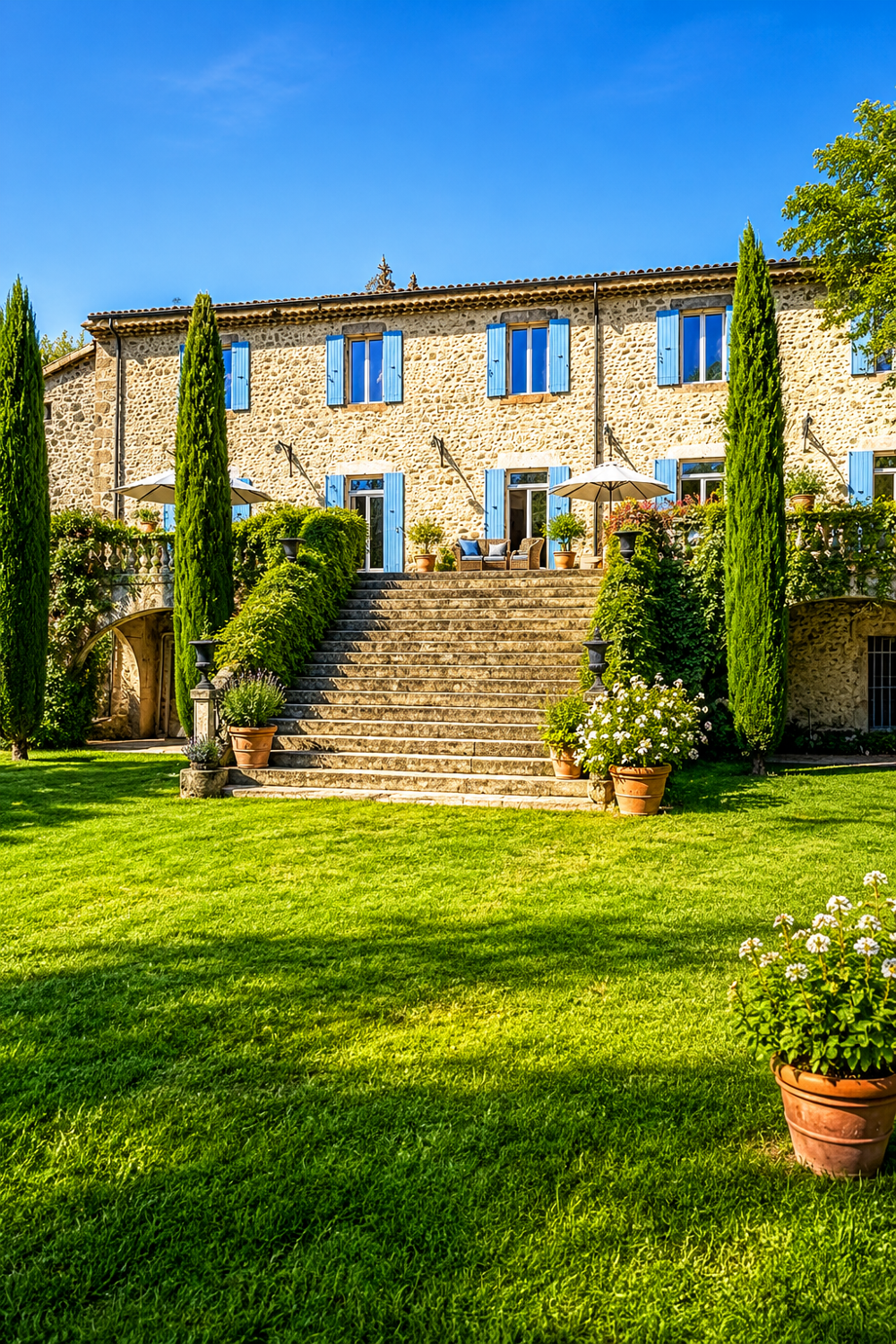 DOMAINE DE CARACTÈRE EN ARDÈCHE, 2 HECTARES, RIVIÈRE, PISCINE