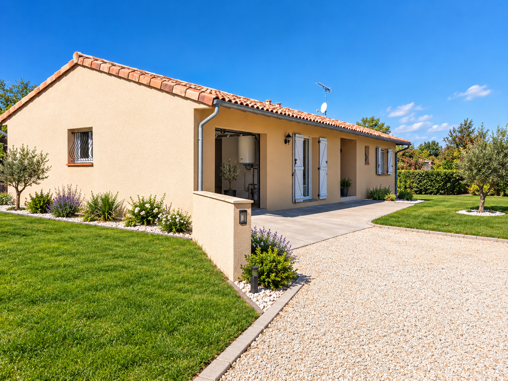 LAVAUR Maison de plain-pied entièrement rénovée sur 2 000 m2 de terrain clos