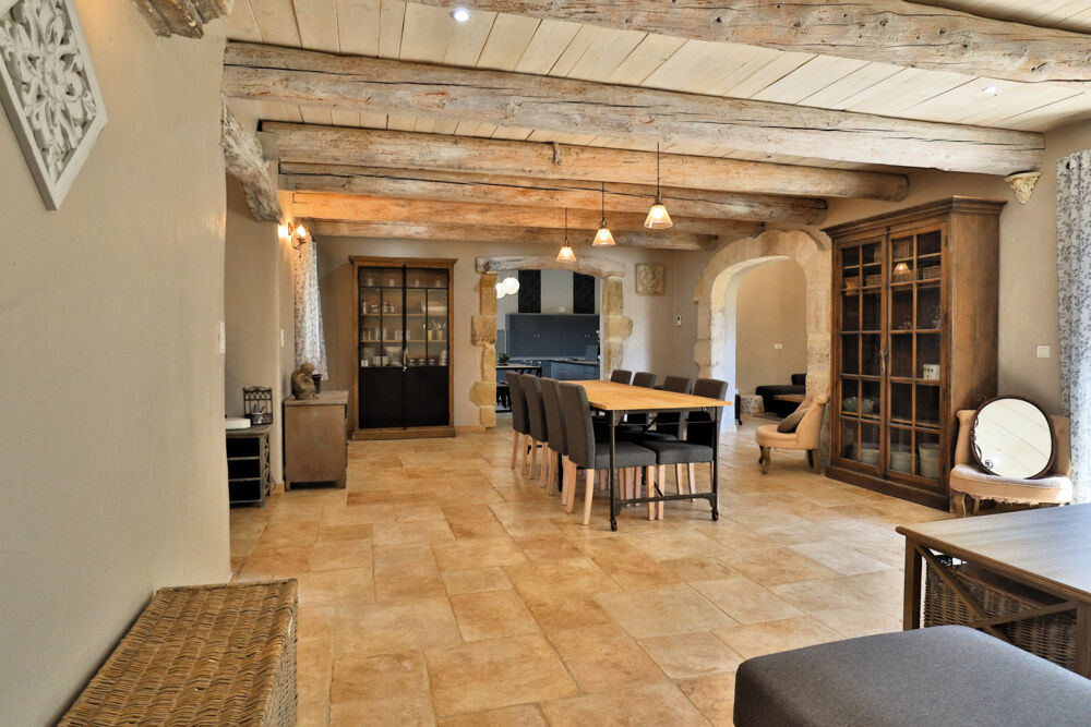 Dept (84) - À vendre à Saint Saturnin les Apt - Belle maison 225 m2 sur 2000 m2 avec piscine et garage
