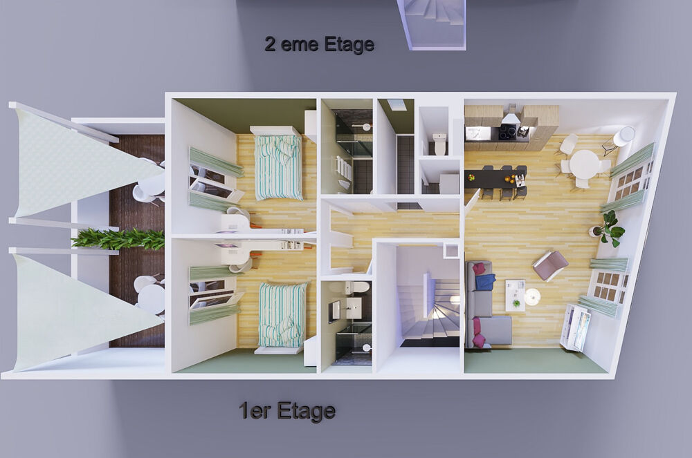 Vente Immeuble Immeuble, local et habitation,exterieur, Beziers Beziers