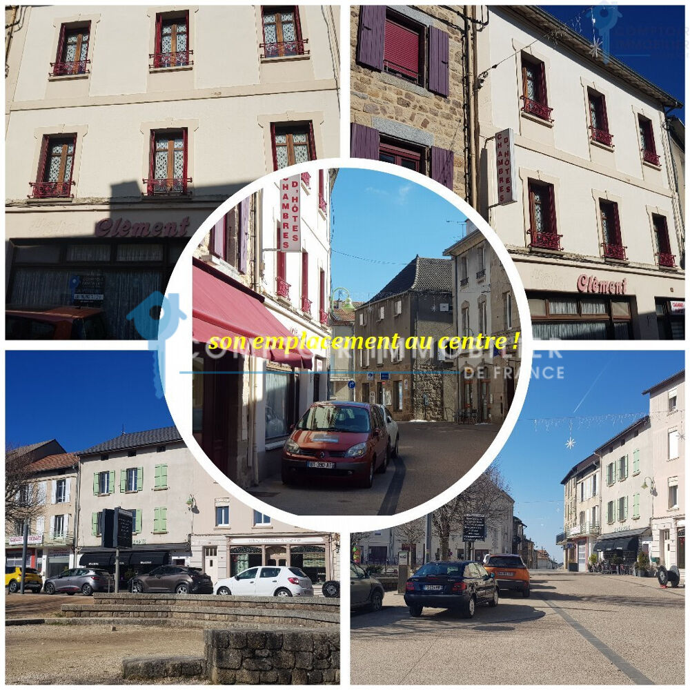 Vente Autre Ardche (07) - A Vendre  Saint-Agrve, ancien Htel 13 Chambres avec restauration, au centre ville ! St agreve