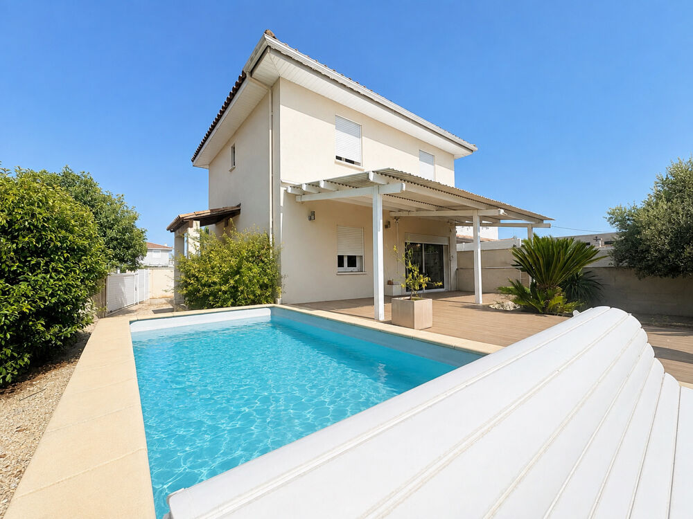 A VENDRE DEPT 30 (GARD) AIMARGUES VILLA 3 CHAMBRES JARDIN GARAGE ET PISCINE