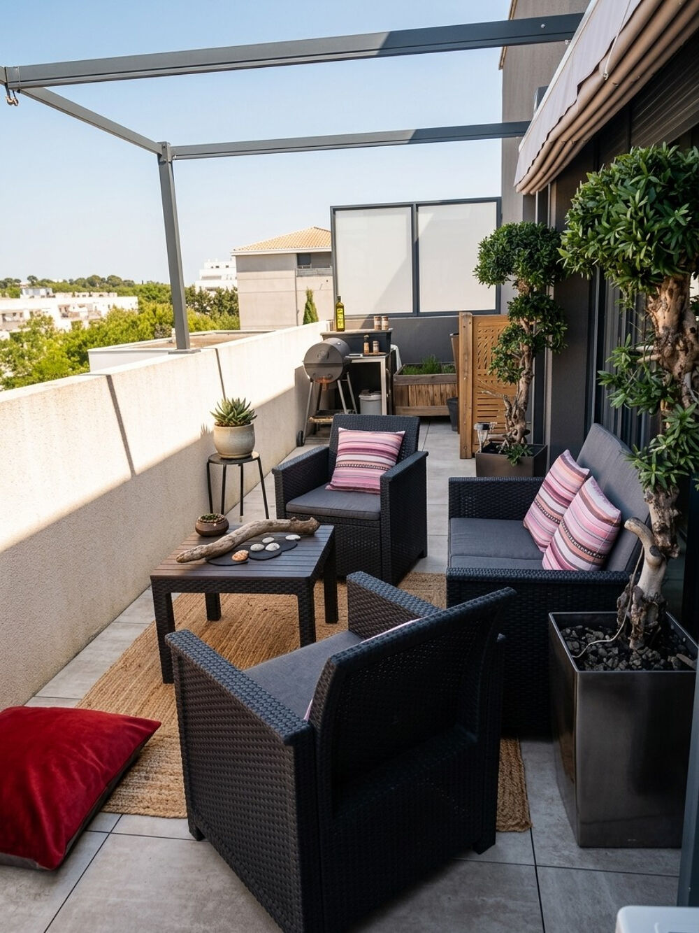 Vente Appartement Dépt Hérault (34), à vendre MONTPELLIER Appartement T4 de 70m2 - Terrasse de 28m2 - 2 Parking Montpellier