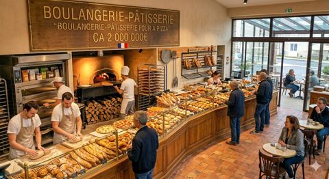   Nîmes (Gard) OPPORTUNITE D'ACQUISITION FONDS DE COMMERCE BOULANGERIE-PATISSERIE-SNACKING CA 2 000 000 € 