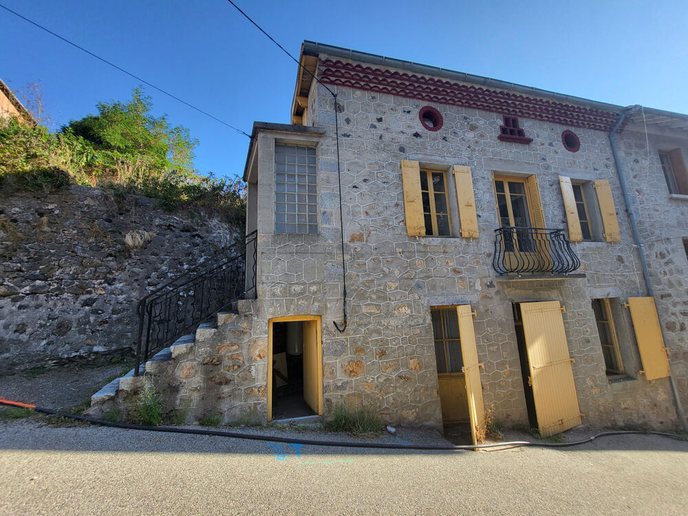 Ardèche (07) - A Vendre Saint-Martin-De-Valamas - Maison de village en pierres, avec 2 appartements de Type 2