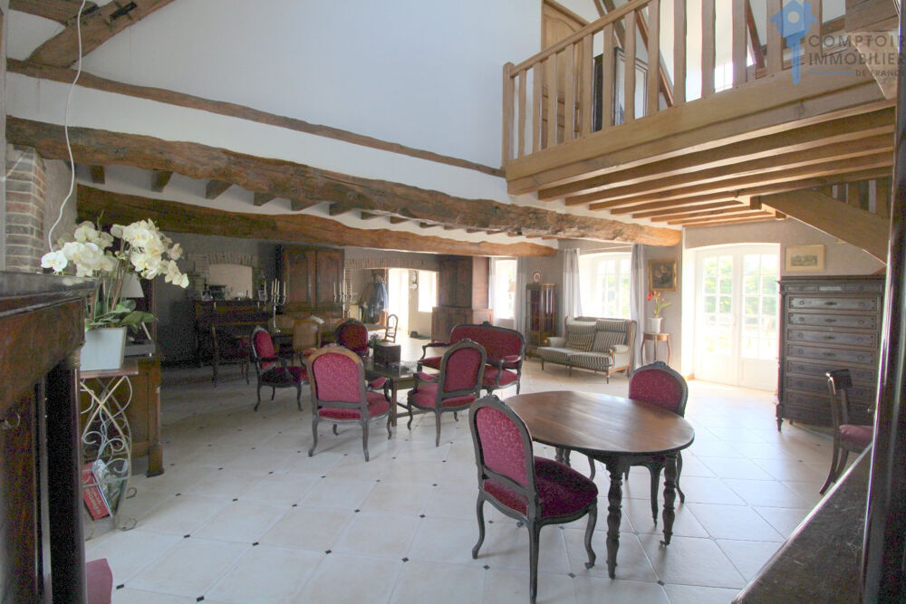 Dpt Eure (27) à prendre proche Nonancourt maison de charme 166 m2 sur terrain 2740 m2,