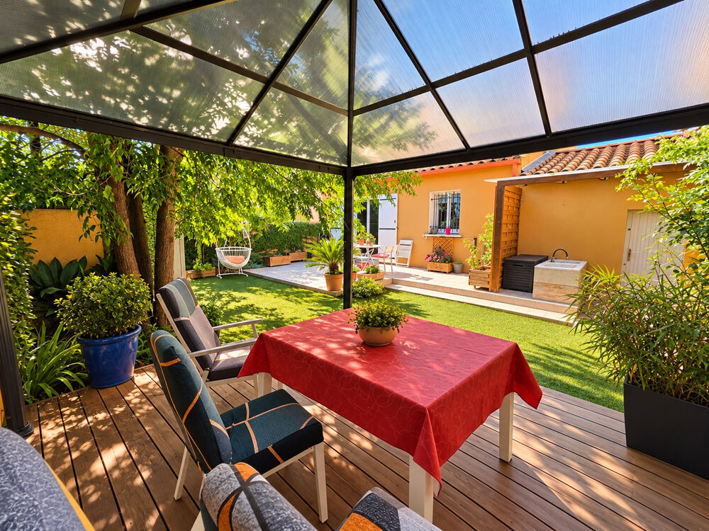 Vente Maison Dépt Hérault (34) - Gignac - À vendre - Maison T4 d'environ 90m2 sur parcelle de 220m2, climatisation, proche Gignac