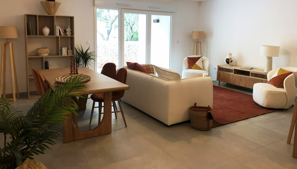 Appartement T3 avec terrasse, 2 garages