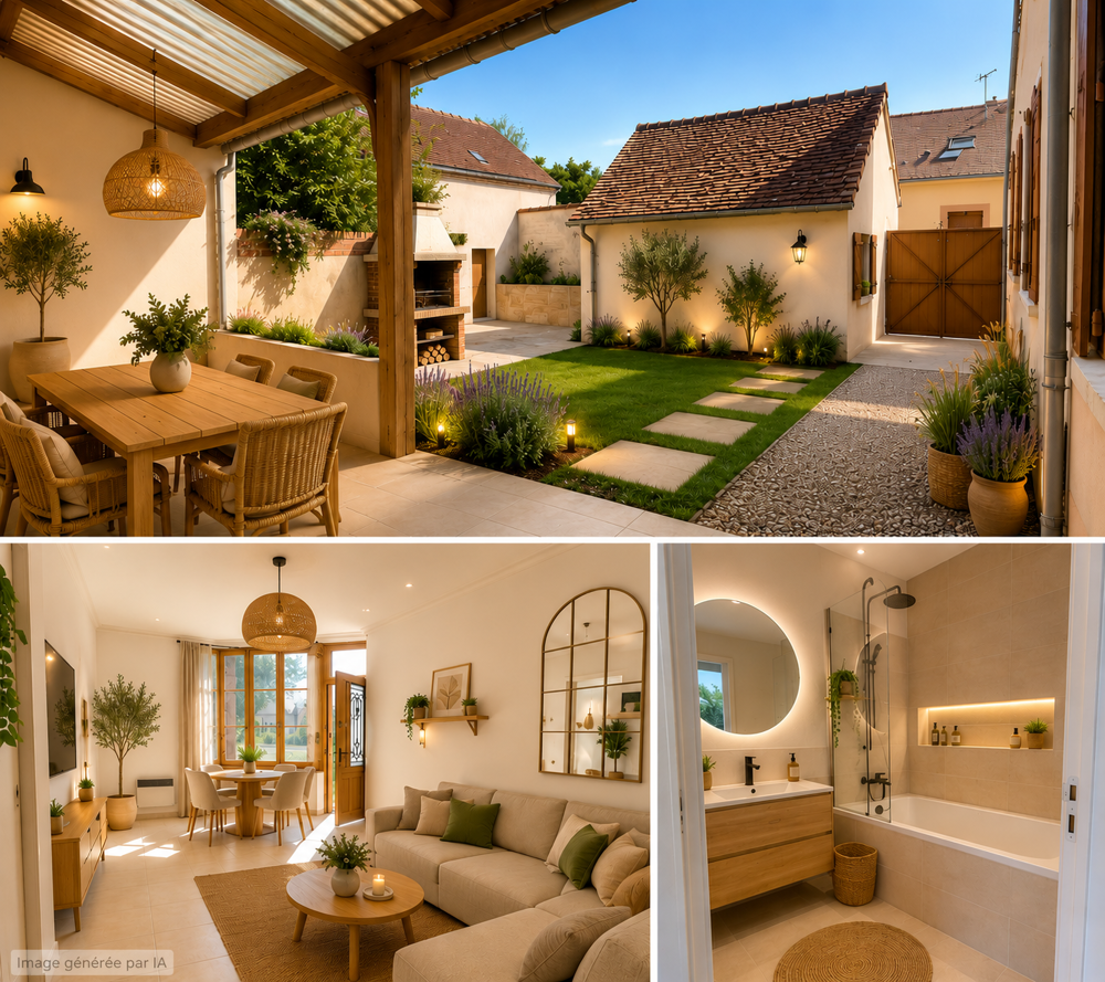 MAISON - SCEAUX SUR HUISNE
