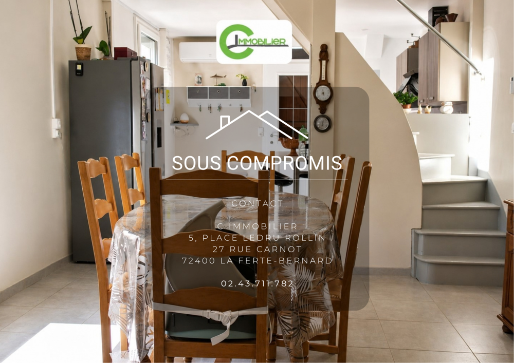 Vente Maison CENTRE VILLE DE LA FERTE BERNARD A PIED: bien rare La ferte bernard
