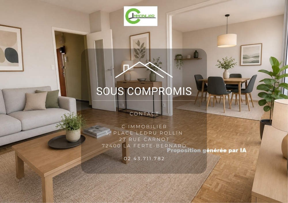 APPARTEMENT T3 BIS AVEC ASCENCEUR ET BALCON
