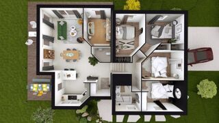 Vente Maison Terrain+Maison à Romagnat 4 chambres Romagnat