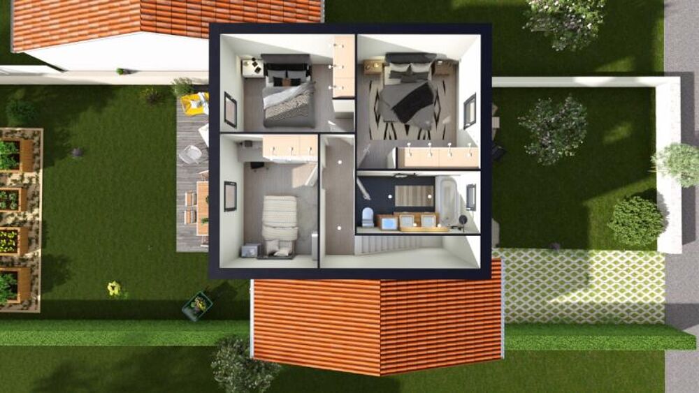 Terrain+Maison à Veyre-Monton 3 chambres