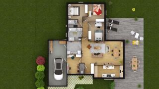  Maison 4 pièces 124 m² Riom