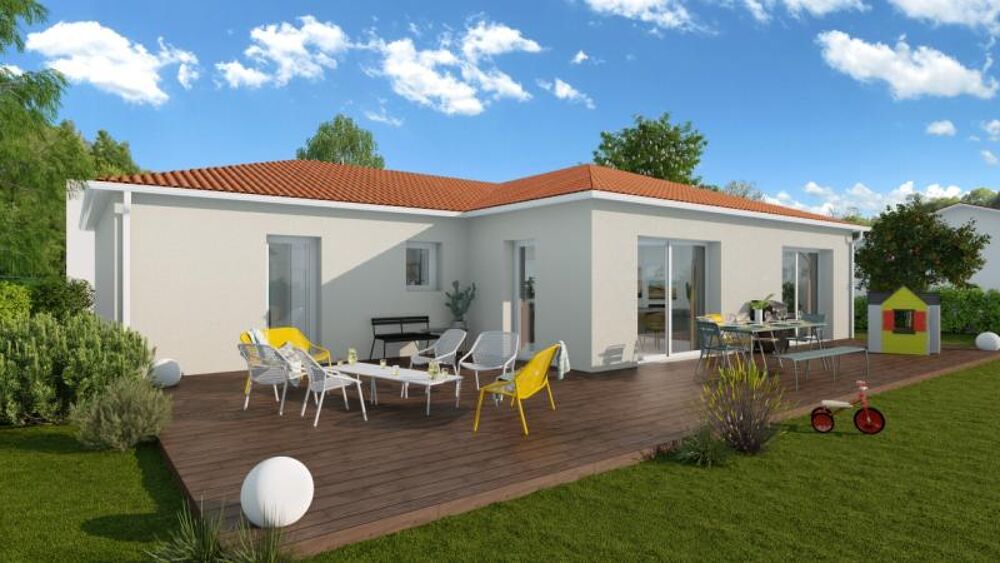 Terrain+Maison à Orléat 4 chambres