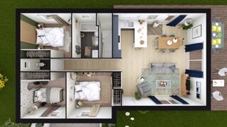 Vente Maison Terrain+Maison à Clerlande 3 chambres Clerlande