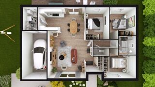  Maison 4 pices 90 m Martres-d'artire