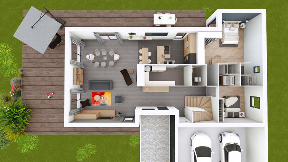 Vente Maison Terrain+Maison à Romagnat 4 chambres Romagnat