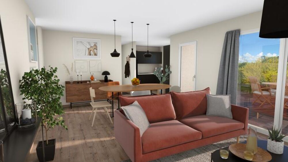 Terrain+Maison à Joze 4 chambres