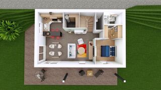 Maison 4 pièces 93 m² Veyre-monton