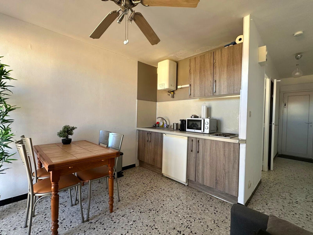 Vente Appartement Canet Plage - Appartement T2 cabine avec terrasse Canet plage