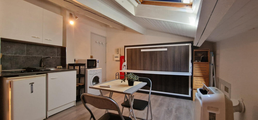 Location Appartement STUDIO MEUBLÉ A LOUER - CENTRE-VILLE - AMELIE-LES-BAINS - DERNIER ETAGE Amelie les bains palalda