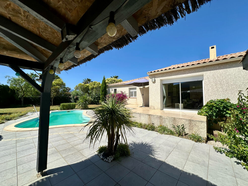 Villa individuelle avec piscine et appartement indépendant à Saint-Cyprien (66750)