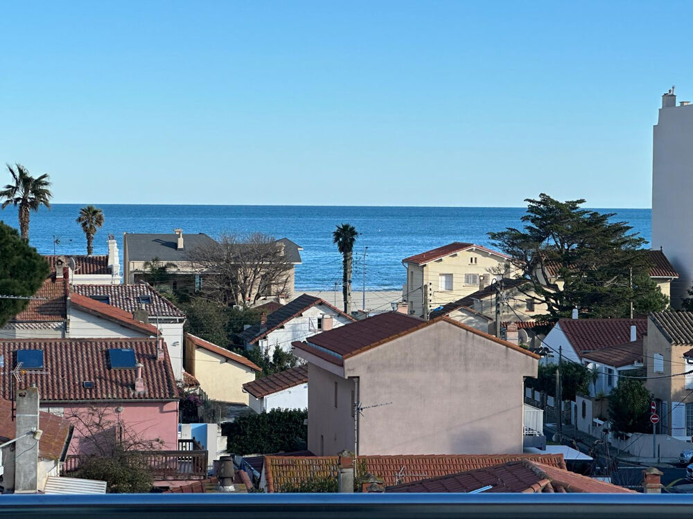 CANET PLAGE, Appartement F5 + terrasses et garage