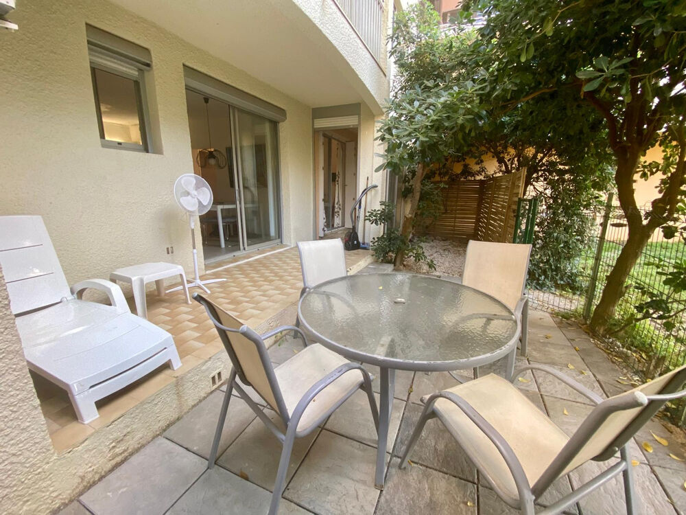 Vente Appartement CANET-EN-ROUSSILLON   T2 RÉNOVÉ EN REZ-DE-JARDIN AVEC VUE PORT, TERRASSE ET JARDIN PRIVATIF. Canet en roussillon