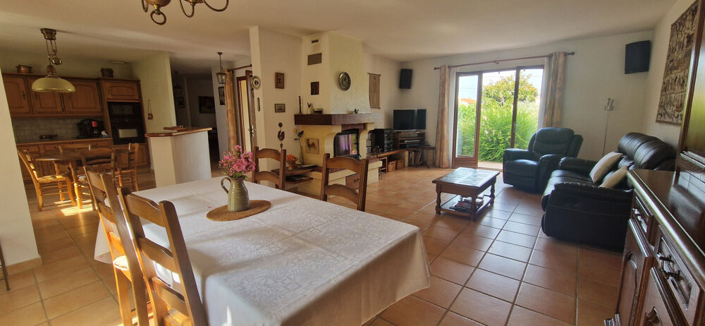 Vente Maison Proche Ille SUR TET Villa 4 faces Construction de Qualité hors lotissement sur 1219 m2 clos Ille sur tet