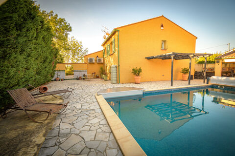   TROULLAS - VILLA T4 AVEC PISCINE GARAGE ET CUISINE D Maison - 4 pice(s) - 115 m