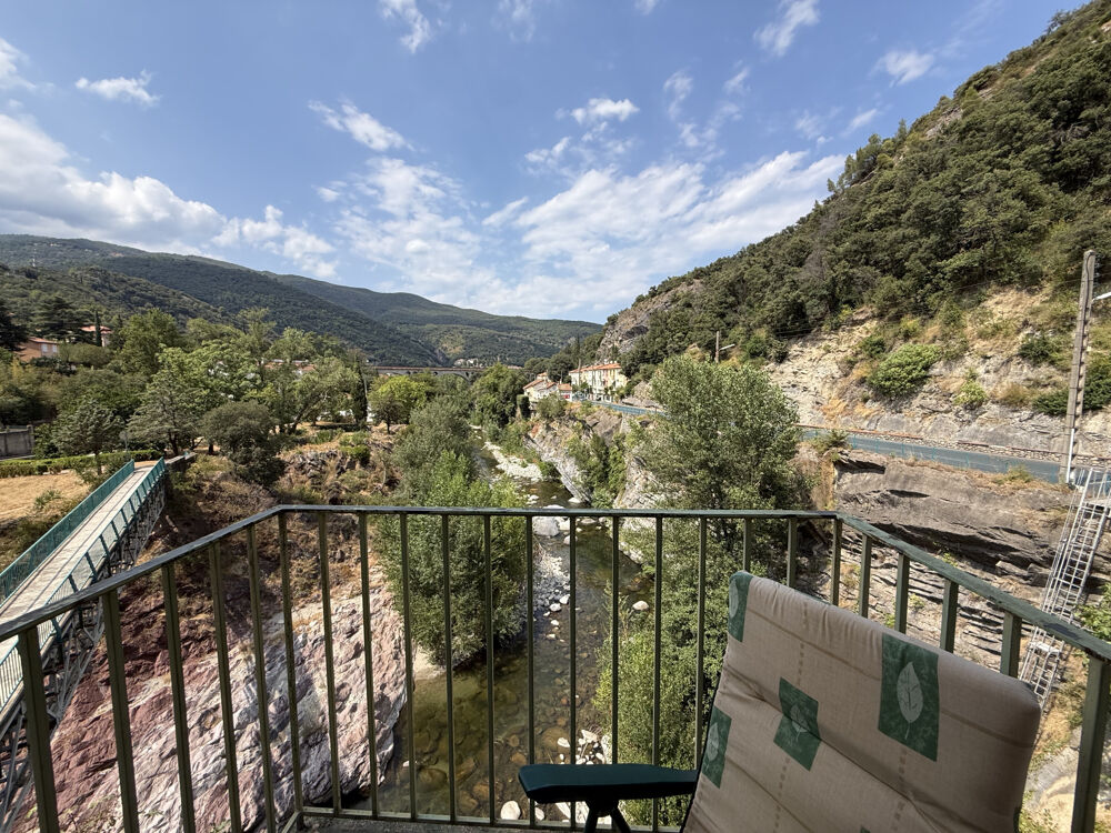 Location Appartement À louer   Appartement entièrement rénové de type F3 avec cave Amelie les bains palalda