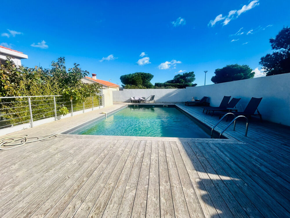 Vente Maison Canet-en-Roussillon Belle Villa énovée Piscine, Jardin & Garage, Charme et Confort ! Canet plage